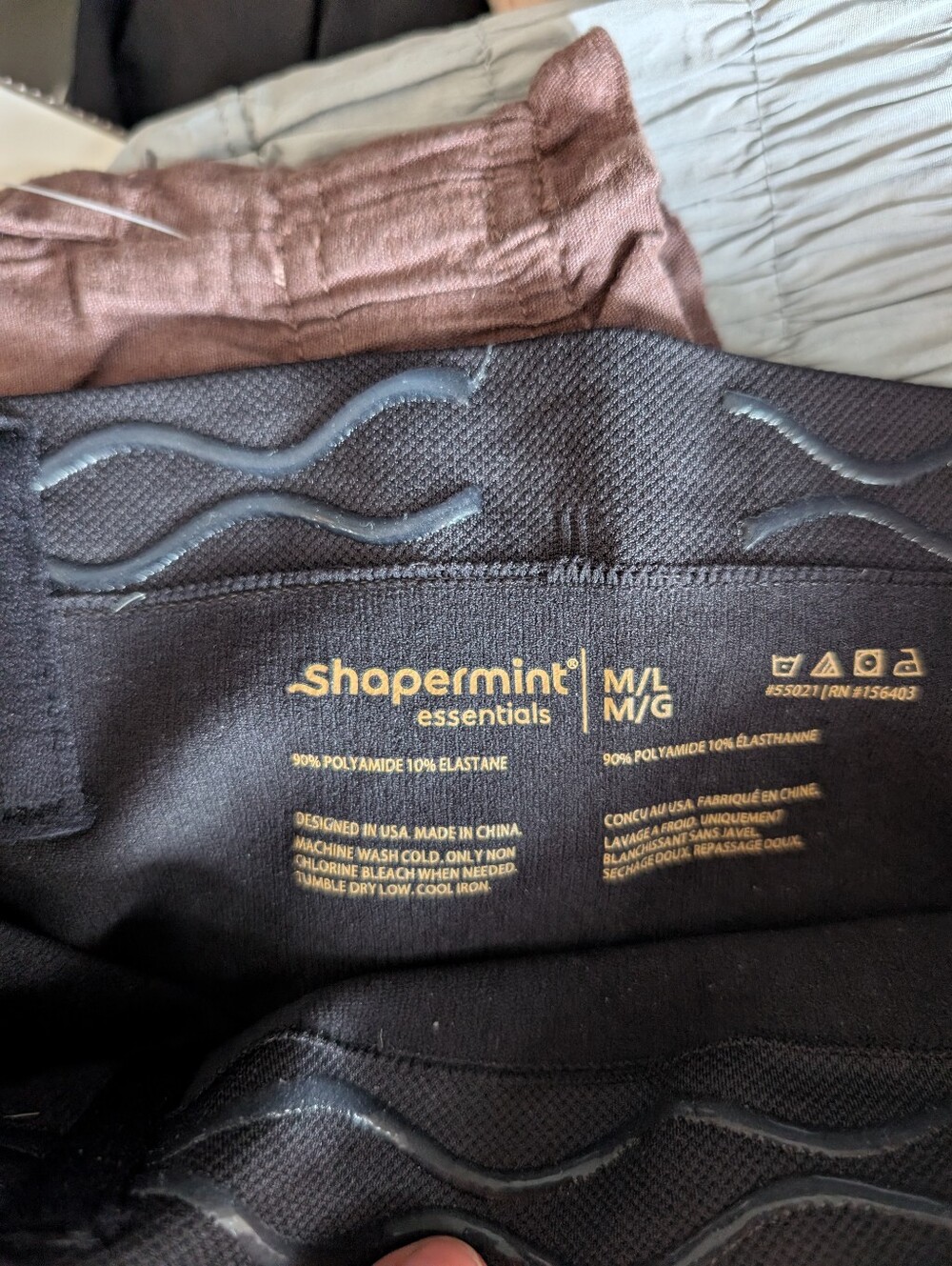 Shapermint Essentials Black High-Waisted Shaper Shorts M/L Bnwot - Picture 6 of 6